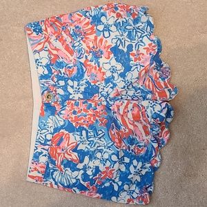 Lilly Pulitzer Buttercup Short Bay Blue Pop Pop 4